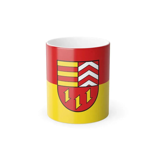 Flag of Vechta Germany - Color Changing Coffee Mug 11oz - Go Mug Yourself