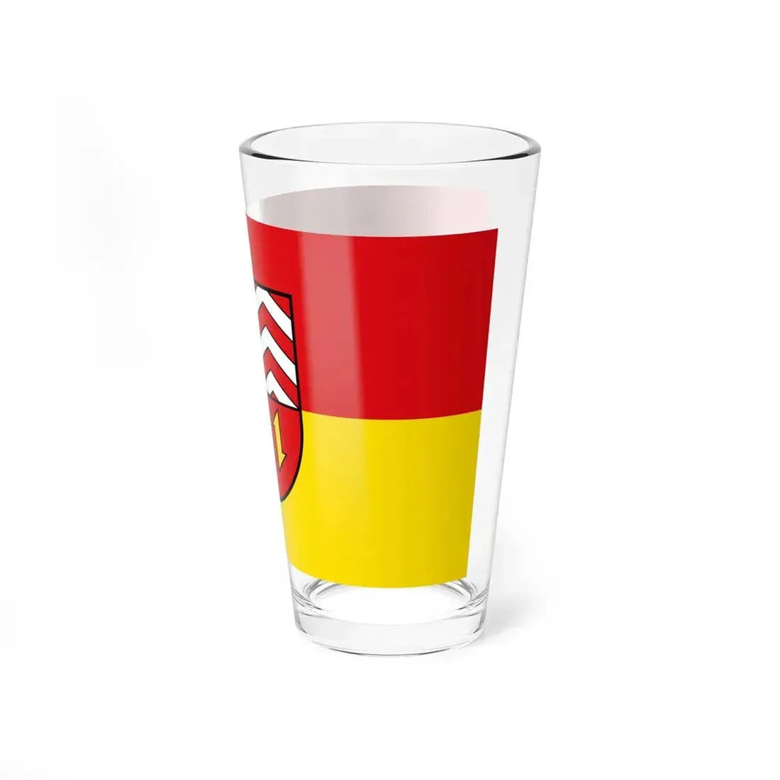 Flag of Vechta Germany - Pint Glass 16oz - Go Mug Yourself