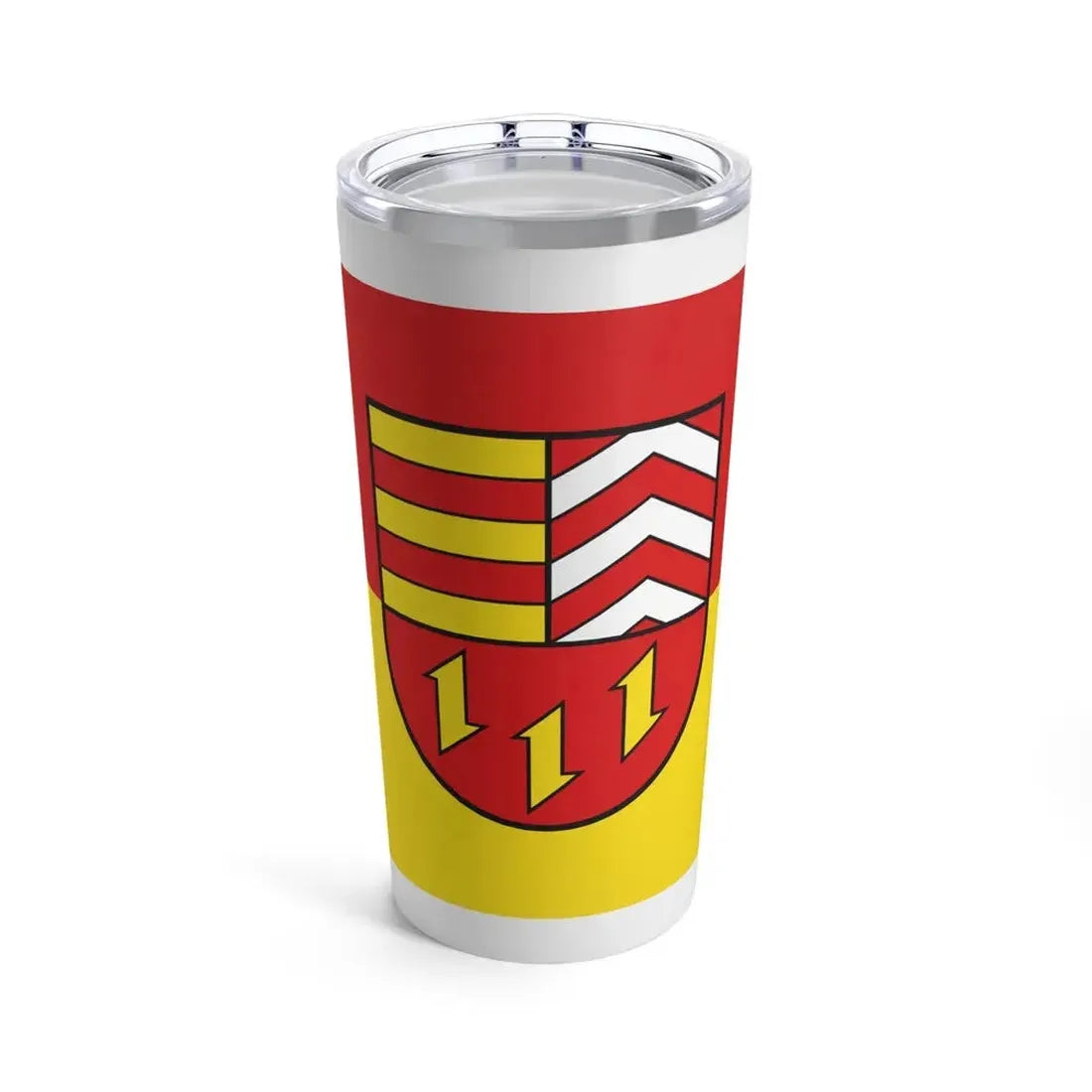 Flag of Vechta Germany - Tumbler 20oz 20oz - Go Mug Yourself