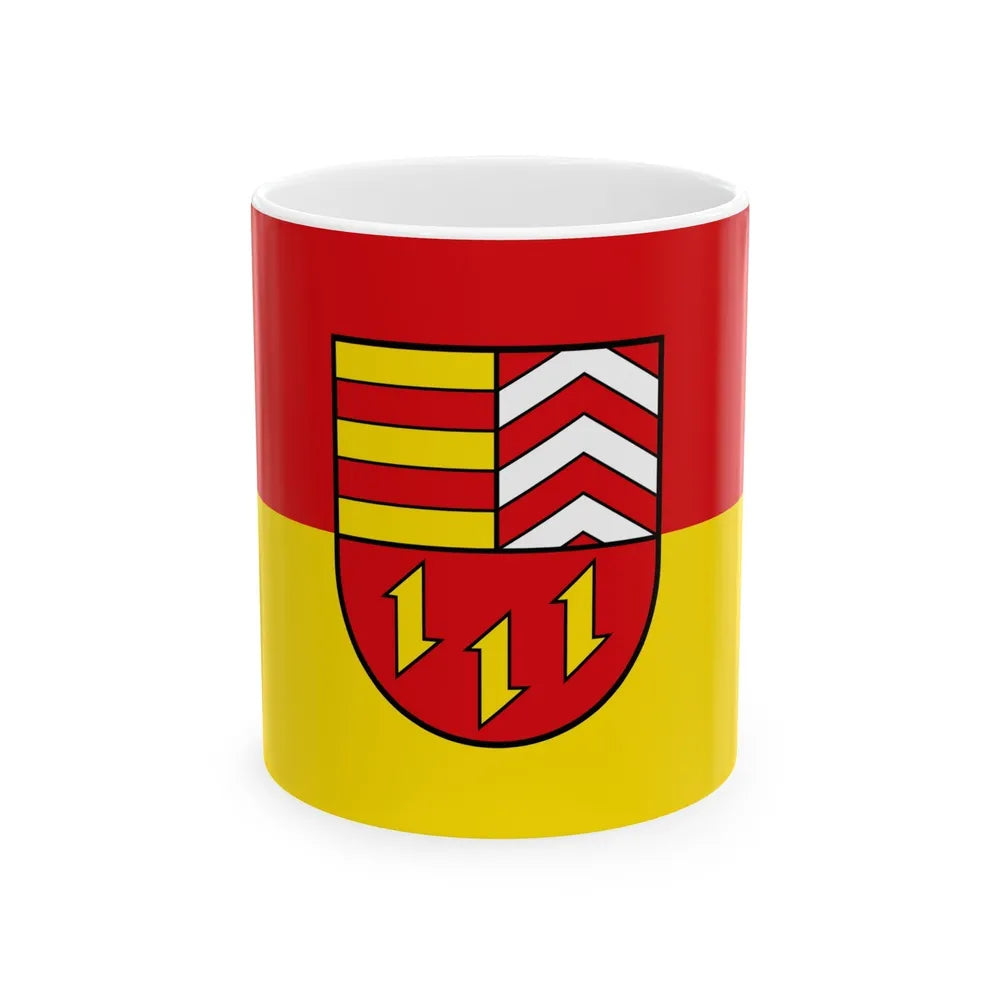 Flag of Vechta Germany - White Coffee Mug-11oz-Go Mug Yourself