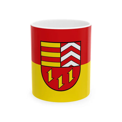 Flag of Vechta Germany - White Coffee Mug-11oz-Go Mug Yourself