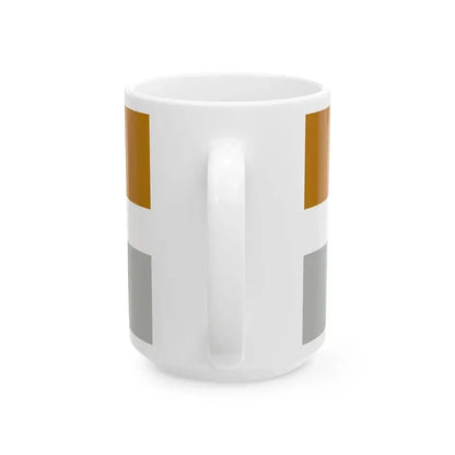 Flag of Vecumnieku novads (Latvia) White Coffee Mug - Go Mug Yourself