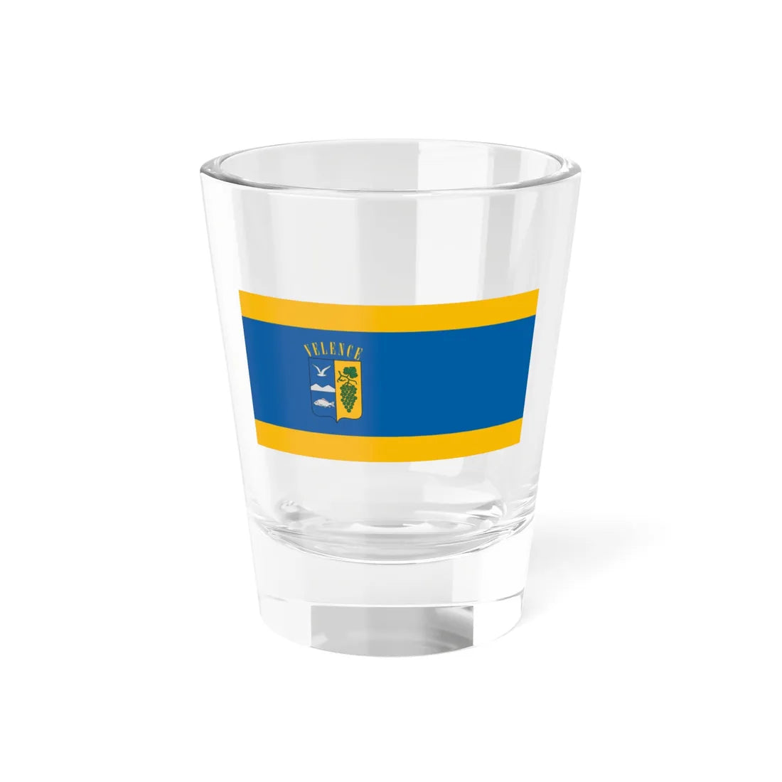 Flag of Velence (Hungary) Shot Glass 1.5oz 1.5oz - Go Mug Yourself