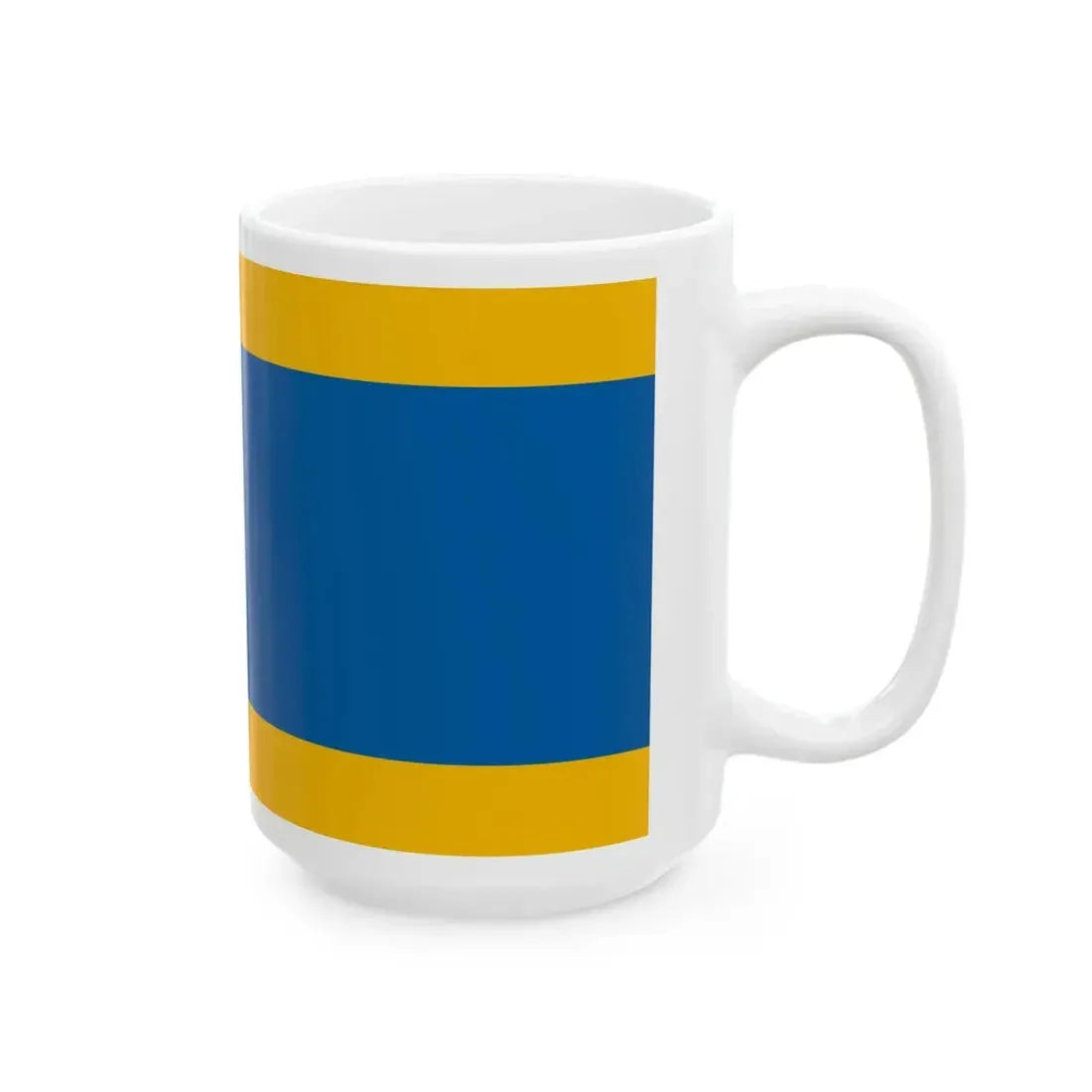 Flag of Velence (Hungary) White Coffee Mug - Go Mug Yourself