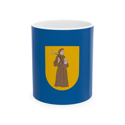 Flag of Veleny (Hungary) White Coffee Mug 11oz - Go Mug Yourself