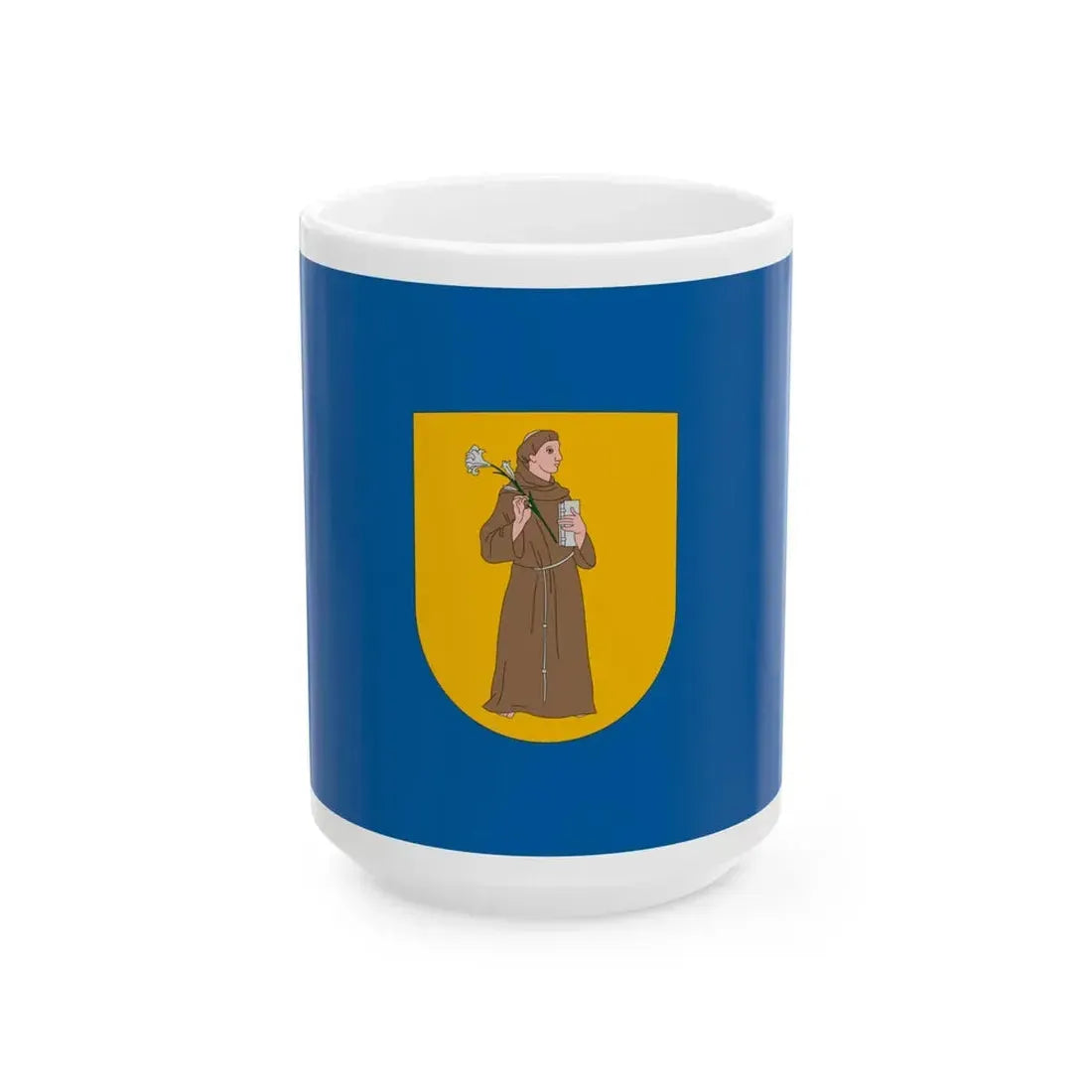 Flag of Veleny (Hungary) White Coffee Mug 15oz - Go Mug Yourself