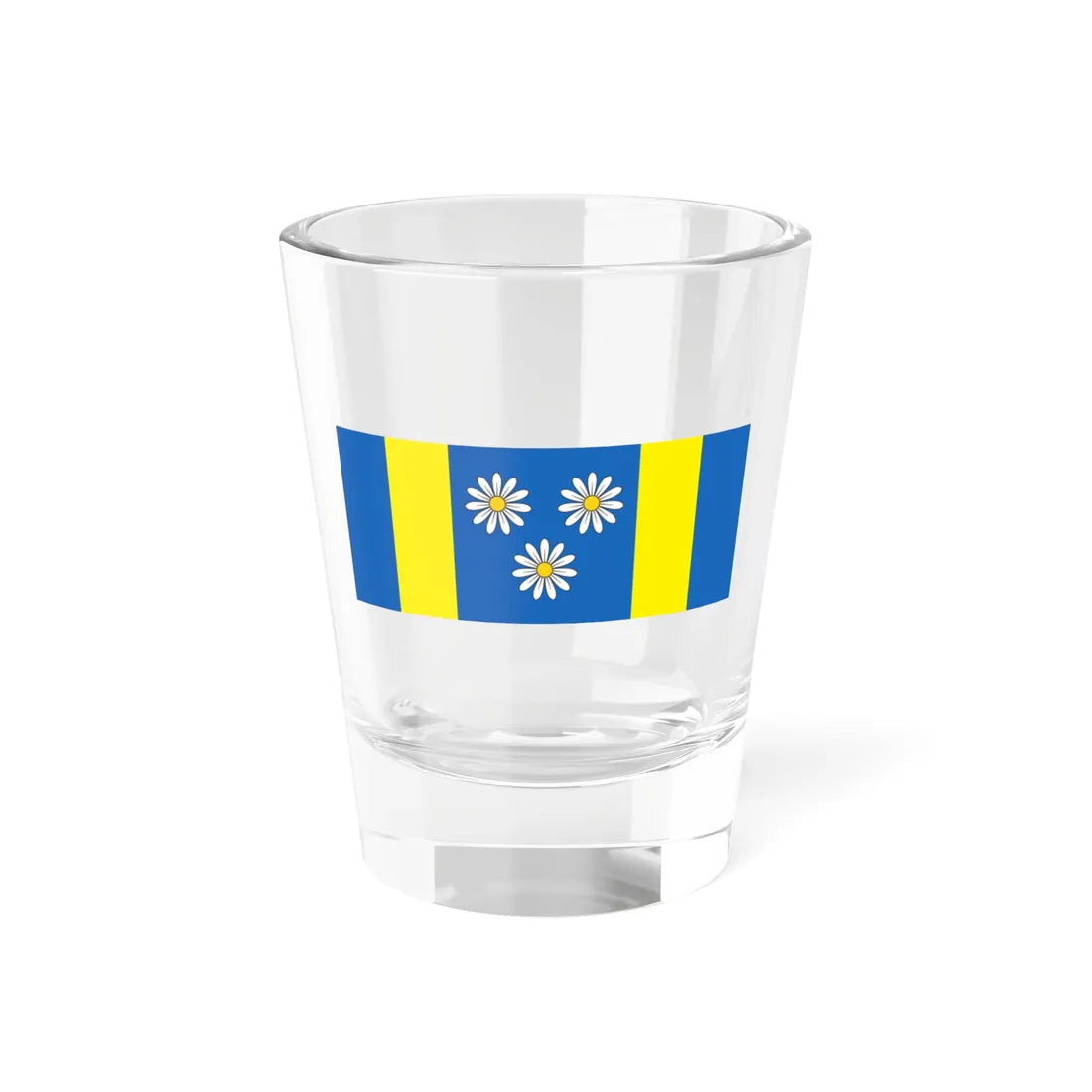 Flag of Velika Polana (Slovenia) Shot Glass 1.5oz 1.5oz - Go Mug Yourself