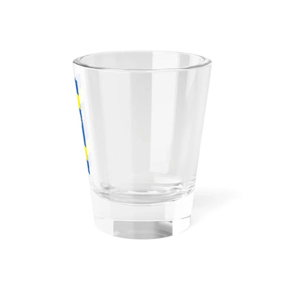 Flag of Velika Polana vertical (Slovenia) Shot Glass 1.5oz - Go Mug Yourself