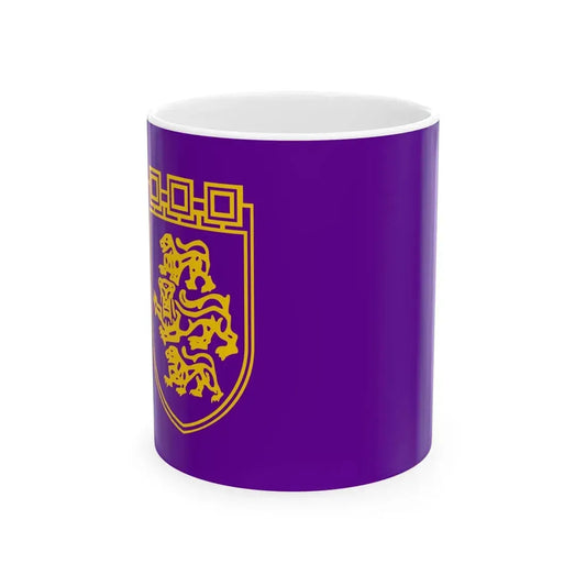 Flag of Veliko Tarnovo (Bulgaria) White Coffee Mug 11oz - Go Mug Yourself