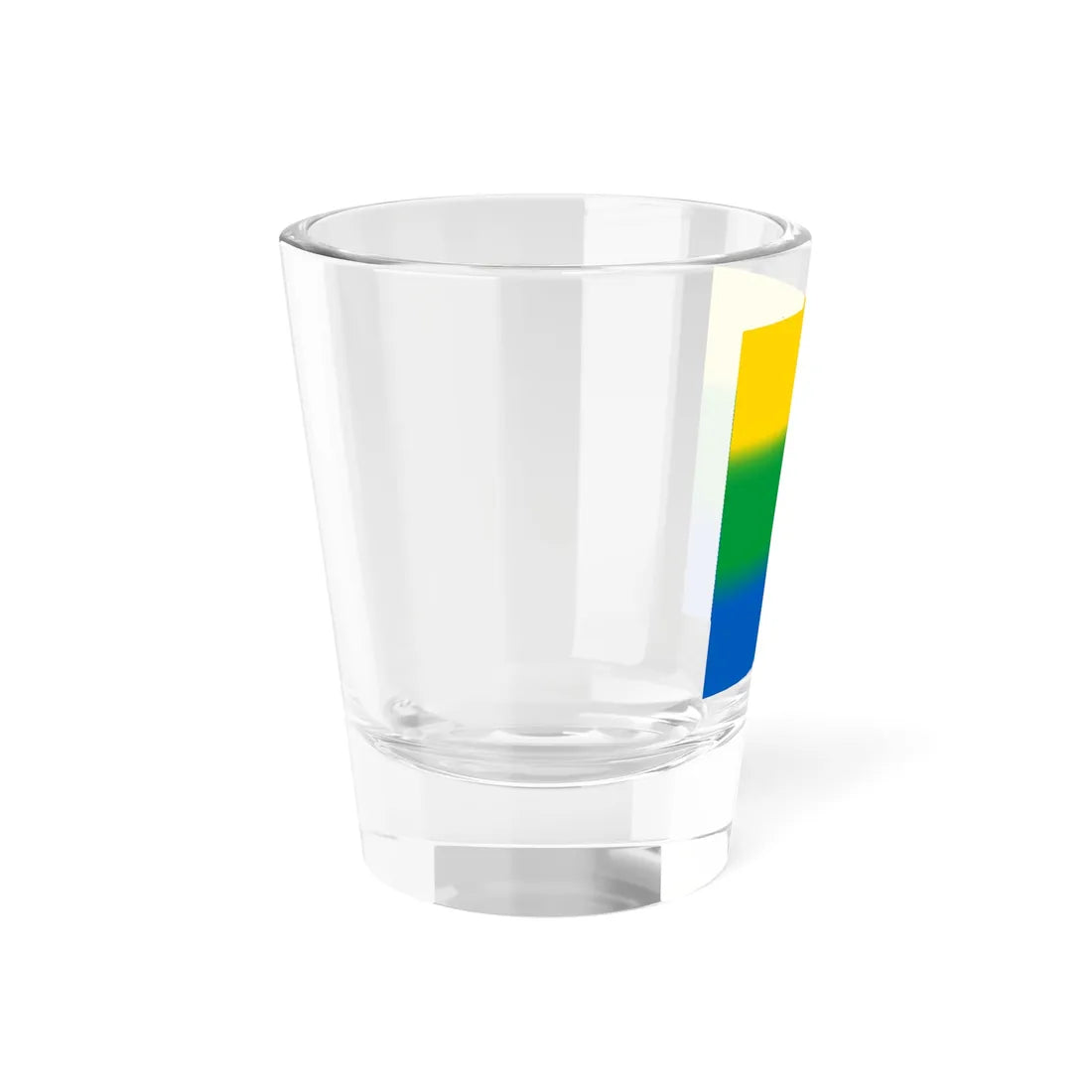 Flag of Velykyi Yablunets (Ukraine) Shot Glass 1.5oz - Go Mug Yourself