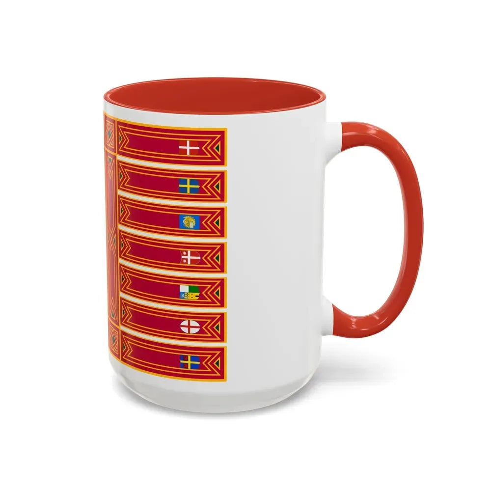 Flag of Veneto Italy - Accent Coffee Mug - Go Mug Yourself