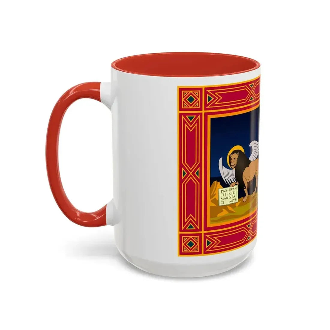 Flag of Veneto Italy - Accent Coffee Mug - Go Mug Yourself