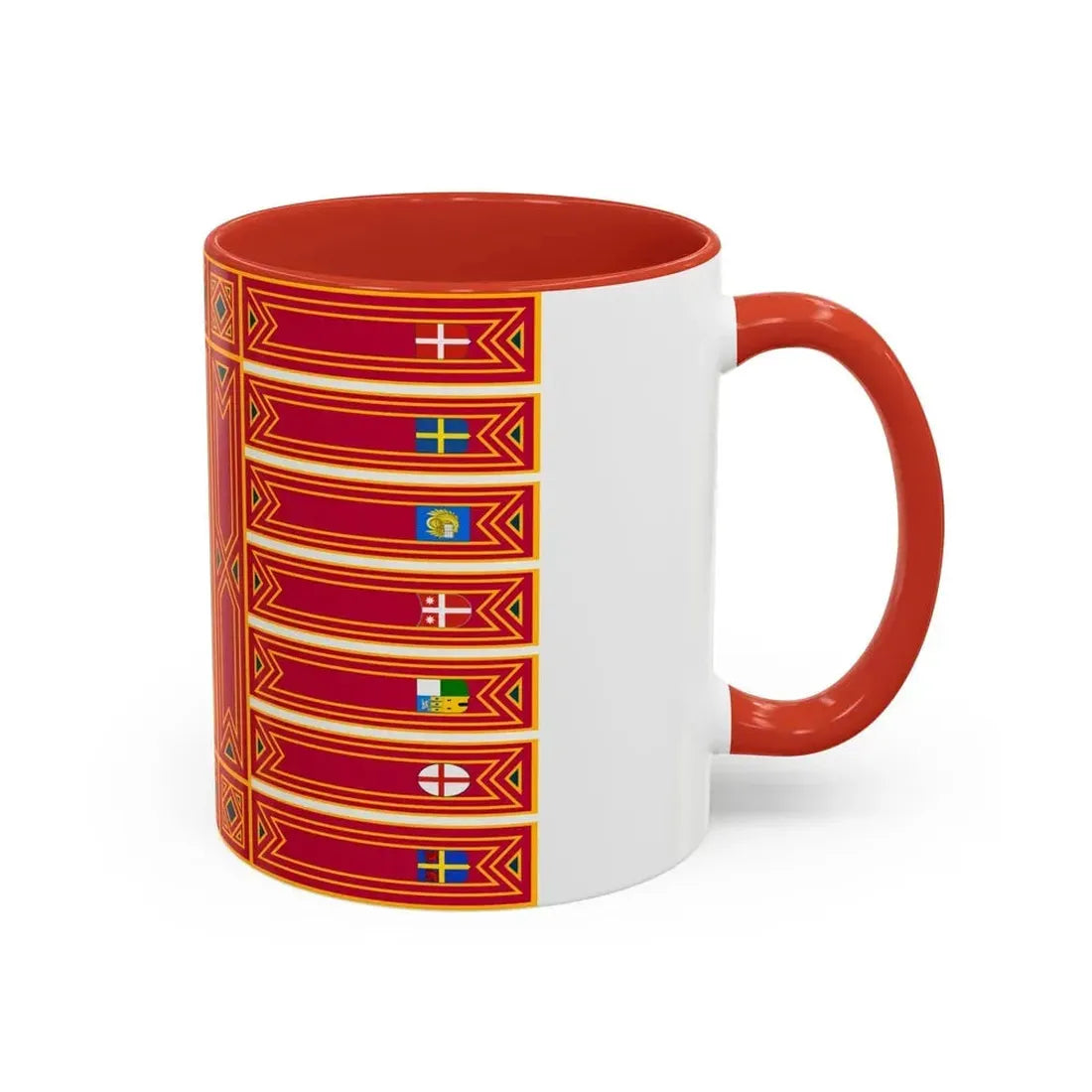 Flag of Veneto Italy - Accent Coffee Mug - Go Mug Yourself
