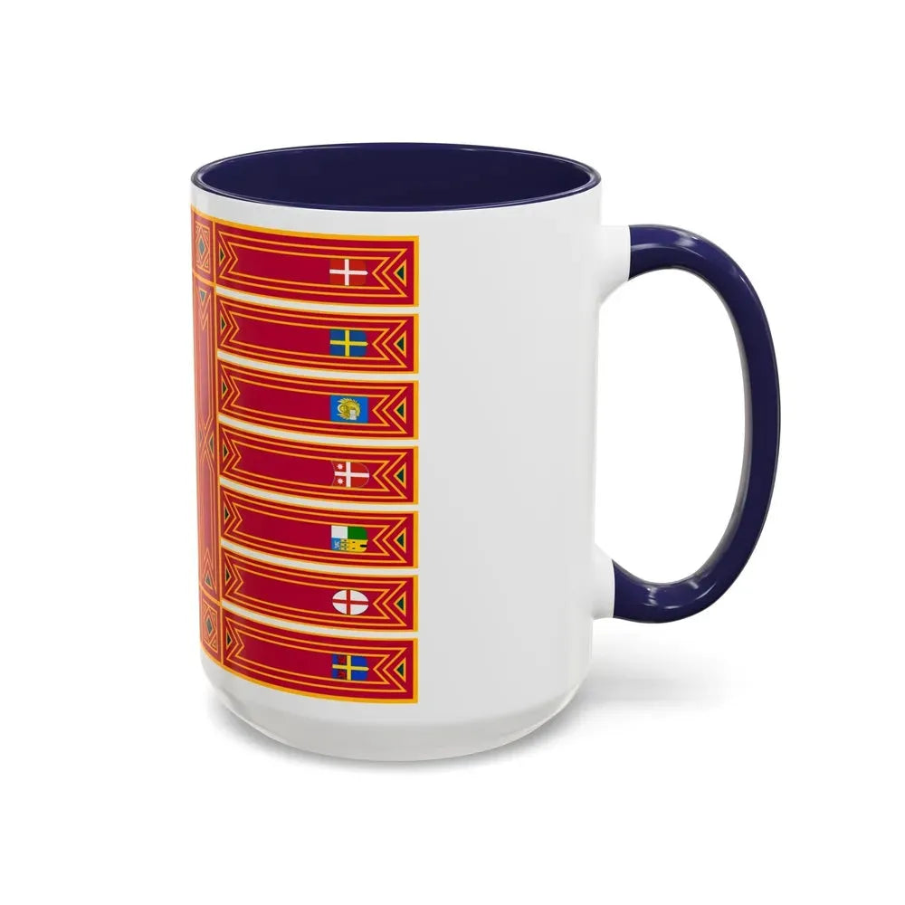 Flag of Veneto Italy - Accent Coffee Mug - Go Mug Yourself