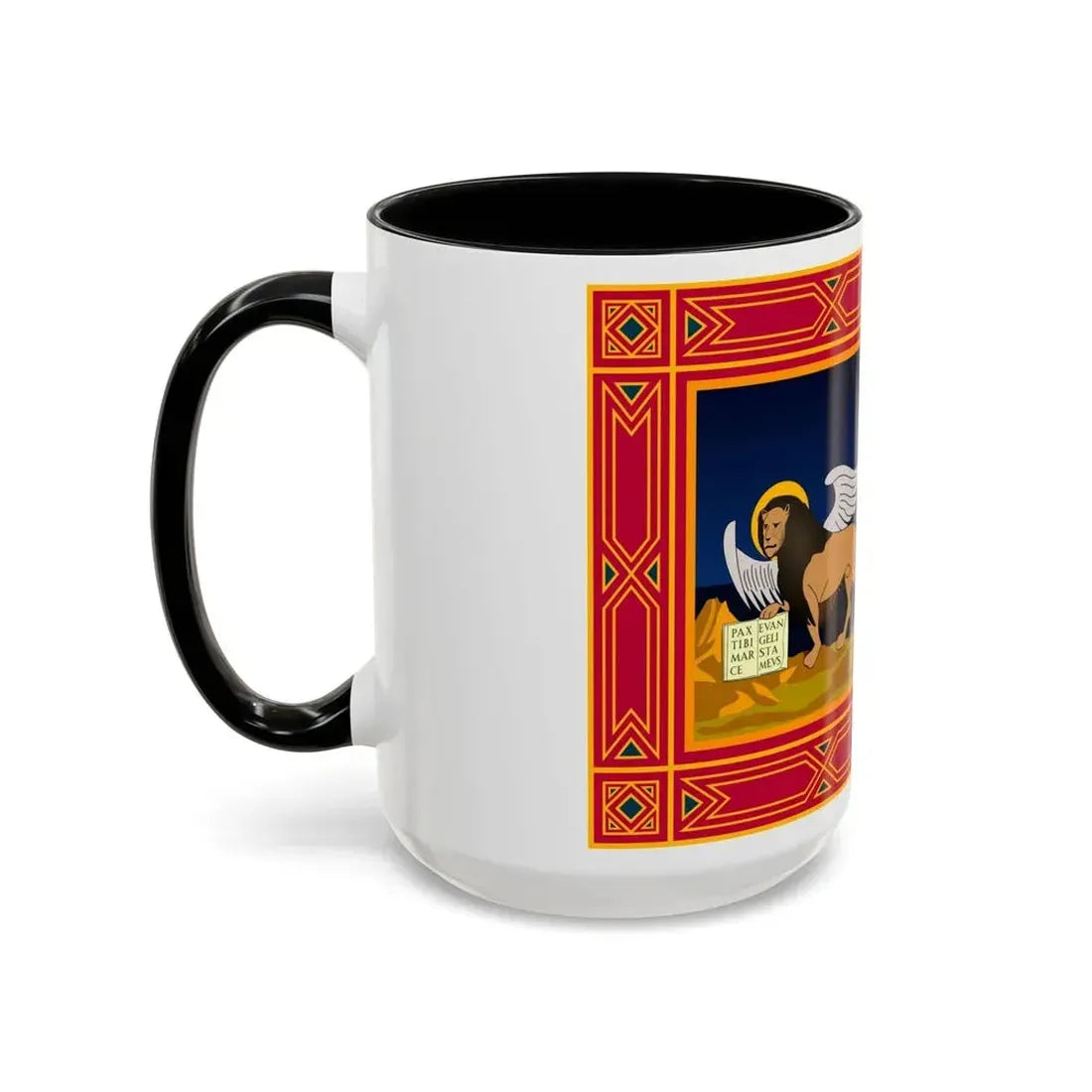 Flag of Veneto Italy - Accent Coffee Mug - Go Mug Yourself