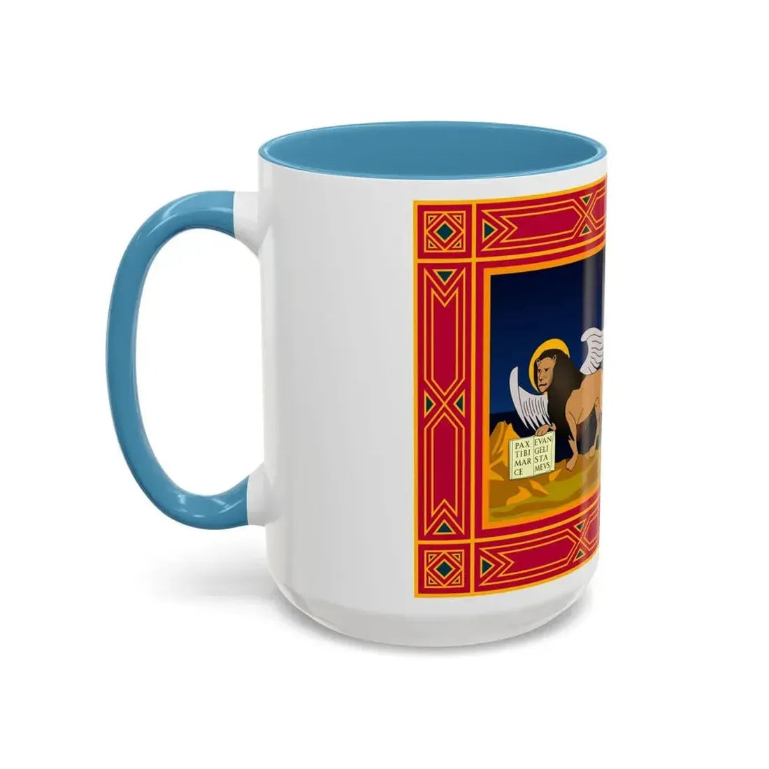 Flag of Veneto Italy - Accent Coffee Mug - Go Mug Yourself