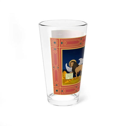 Flag of Veneto (Italy) Pint Glass 16oz - Go Mug Yourself