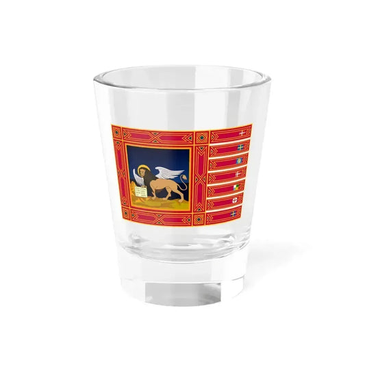 Flag of Veneto Italy - Shot Glass 1.5oz 1.5oz - Go Mug Yourself