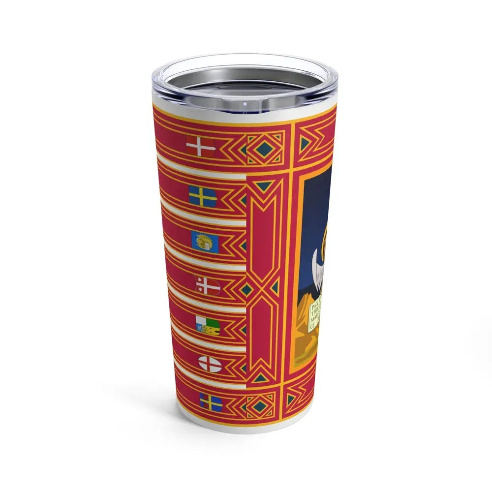 Flag of Veneto Italy - Tumbler 20oz - Go Mug Yourself
