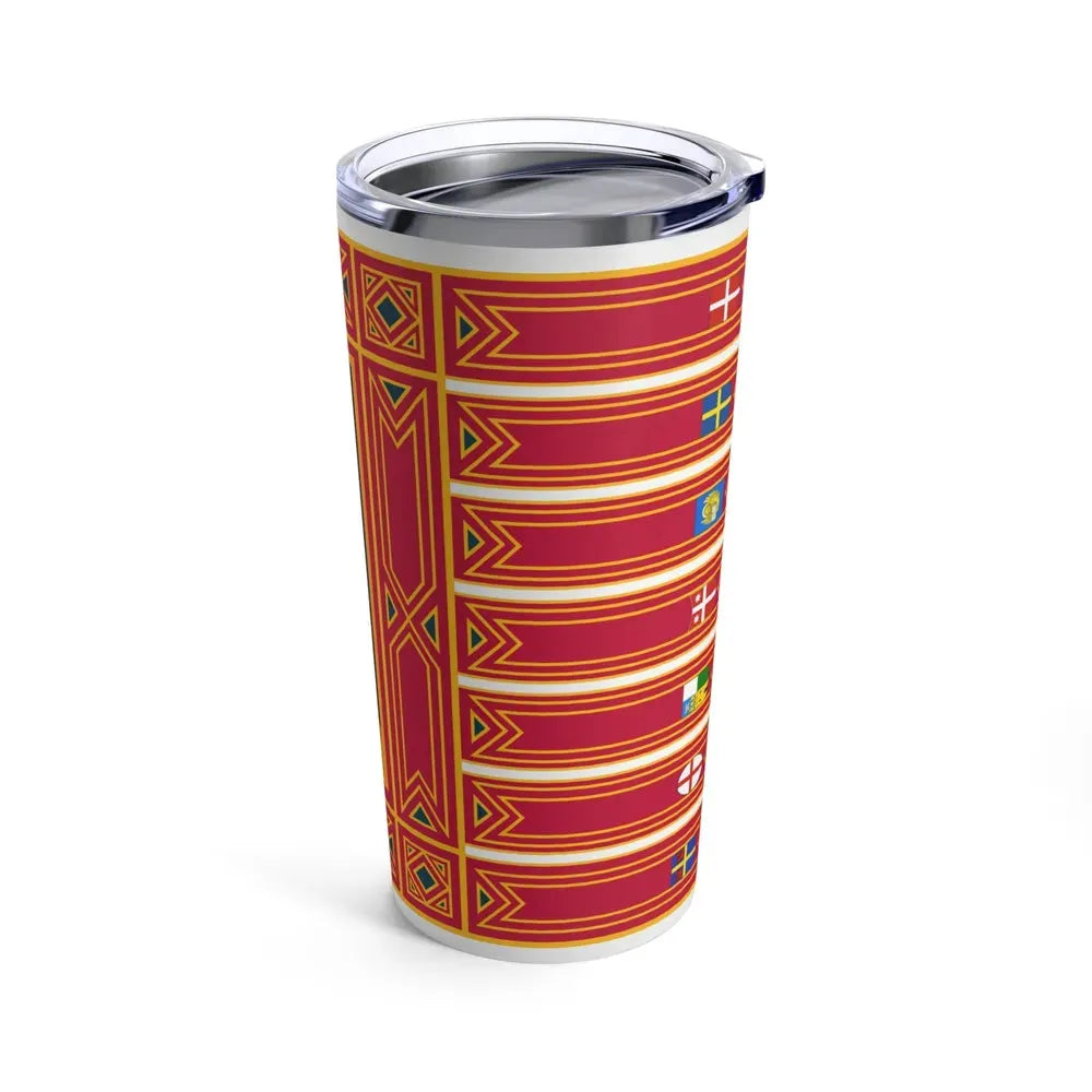 Flag of Veneto Italy - Tumbler 20oz - Go Mug Yourself