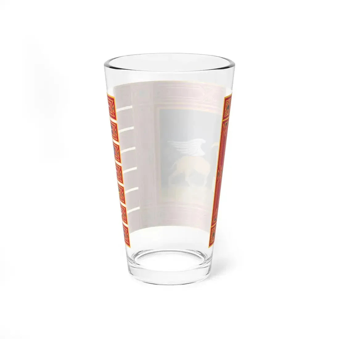 Flag of Veneto variant (Italy) Pint Glass 16oz - Go Mug Yourself