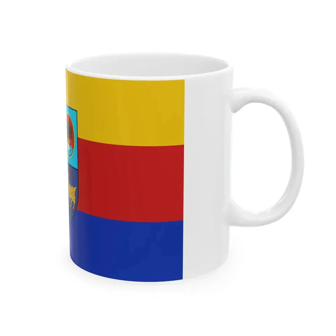 Flag of Venezia Giulia (Italy) White Coffee Mug - Go Mug Yourself