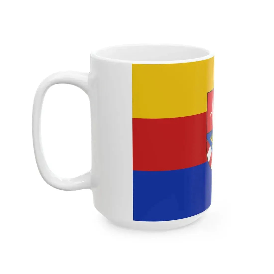 Flag of Venezia Giulia (Italy) White Coffee Mug - Go Mug Yourself