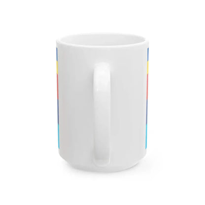 Flag of Venezia Giulia Variant (Italy) White Coffee Mug - Go Mug Yourself