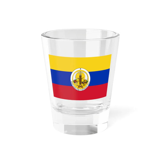 Flag of Venezuela 1830-1836 (Venezuela) Shot Glass 1.5oz 1.5oz - Go Mug Yourself
