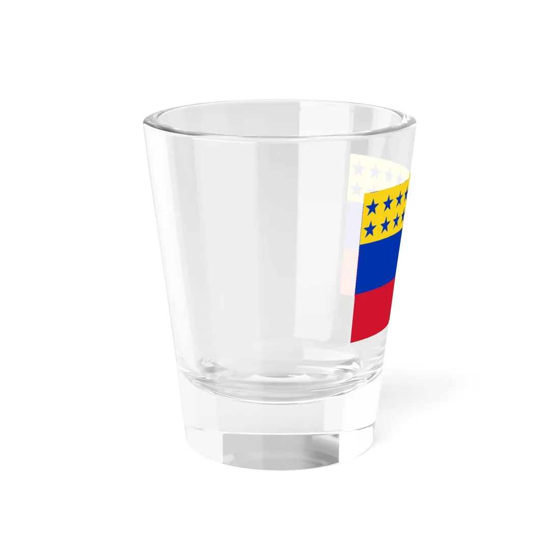 Flag of Venezuela 1859-1863 (Venezuela) Shot Glass 1.5oz - Go Mug Yourself