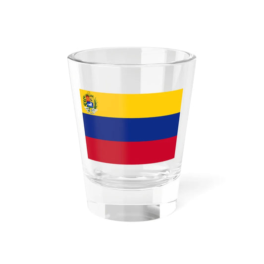 Flag of Venezuela 1864-1871 (Venezuela) Shot Glass 1.5oz 1.5oz - Go Mug Yourself