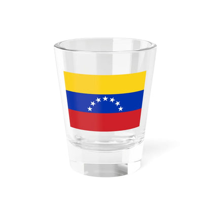 Flag of Venezuela 1930-2006 Big stars variant (Venezuela) Shot Glass 1.5oz 1.5oz - Go Mug Yourself