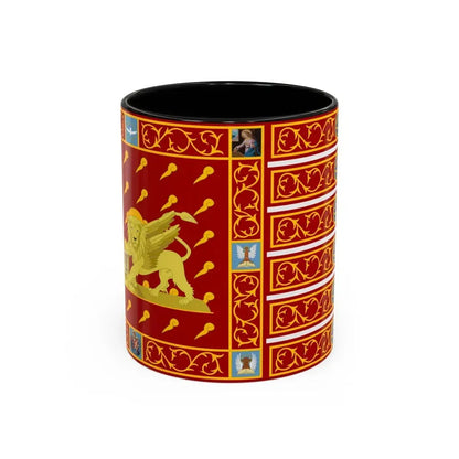 Flag of Venice 1997 Italy - Accent Coffee Mug 11oz Black - Go Mug Yourself