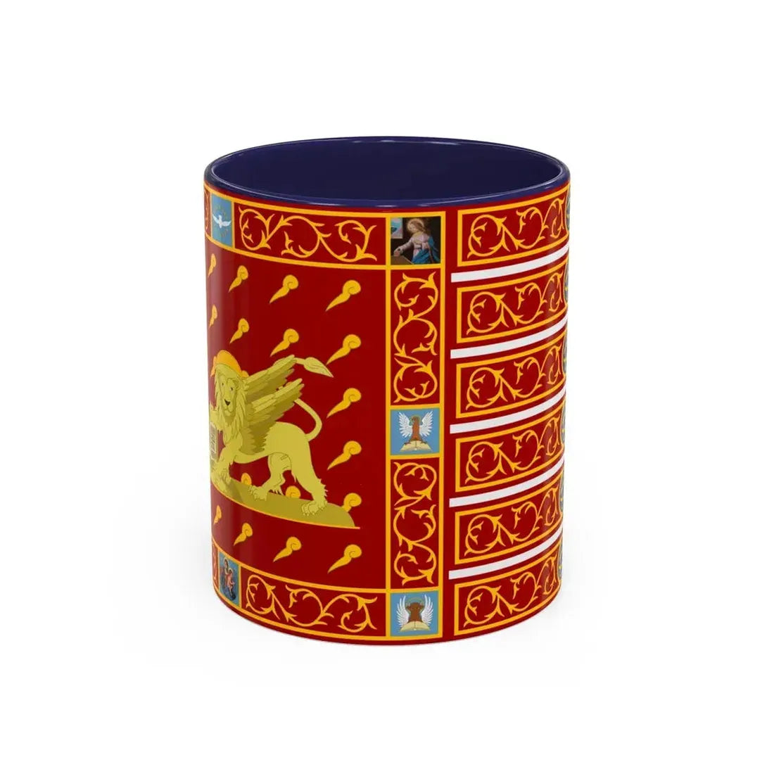 Flag of Venice 1997 Italy - Accent Coffee Mug 11oz Navy - Go Mug Yourself