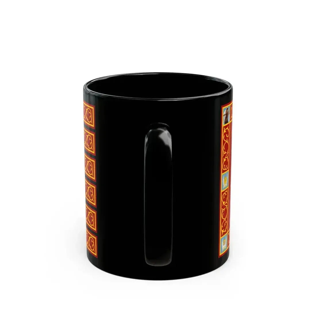 Flag of Venice 1997 Italy - Black Coffee Mug - Go Mug Yourself