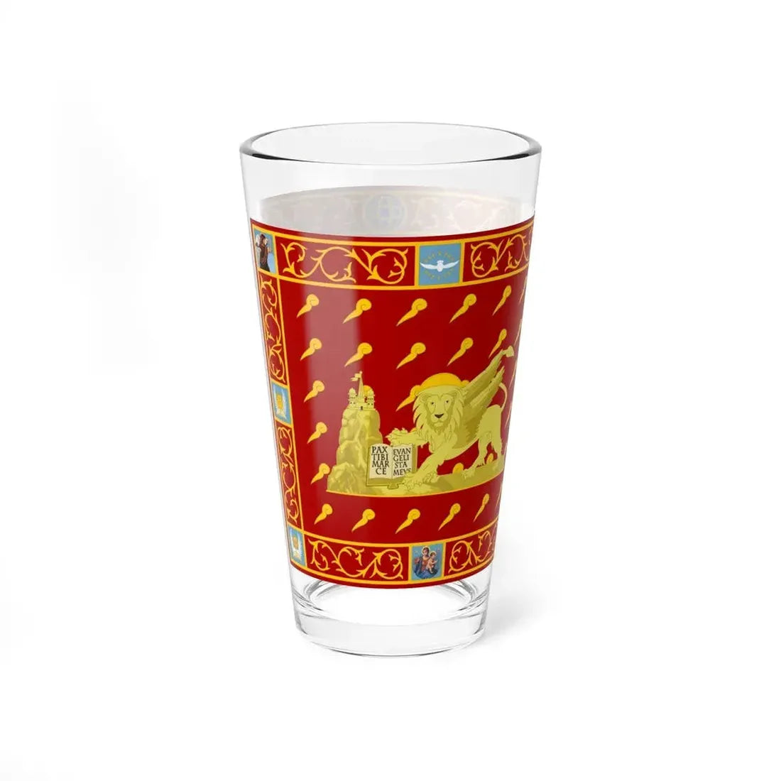 Flag of Venice 1997 Italy - Pint Glass 16oz - Go Mug Yourself