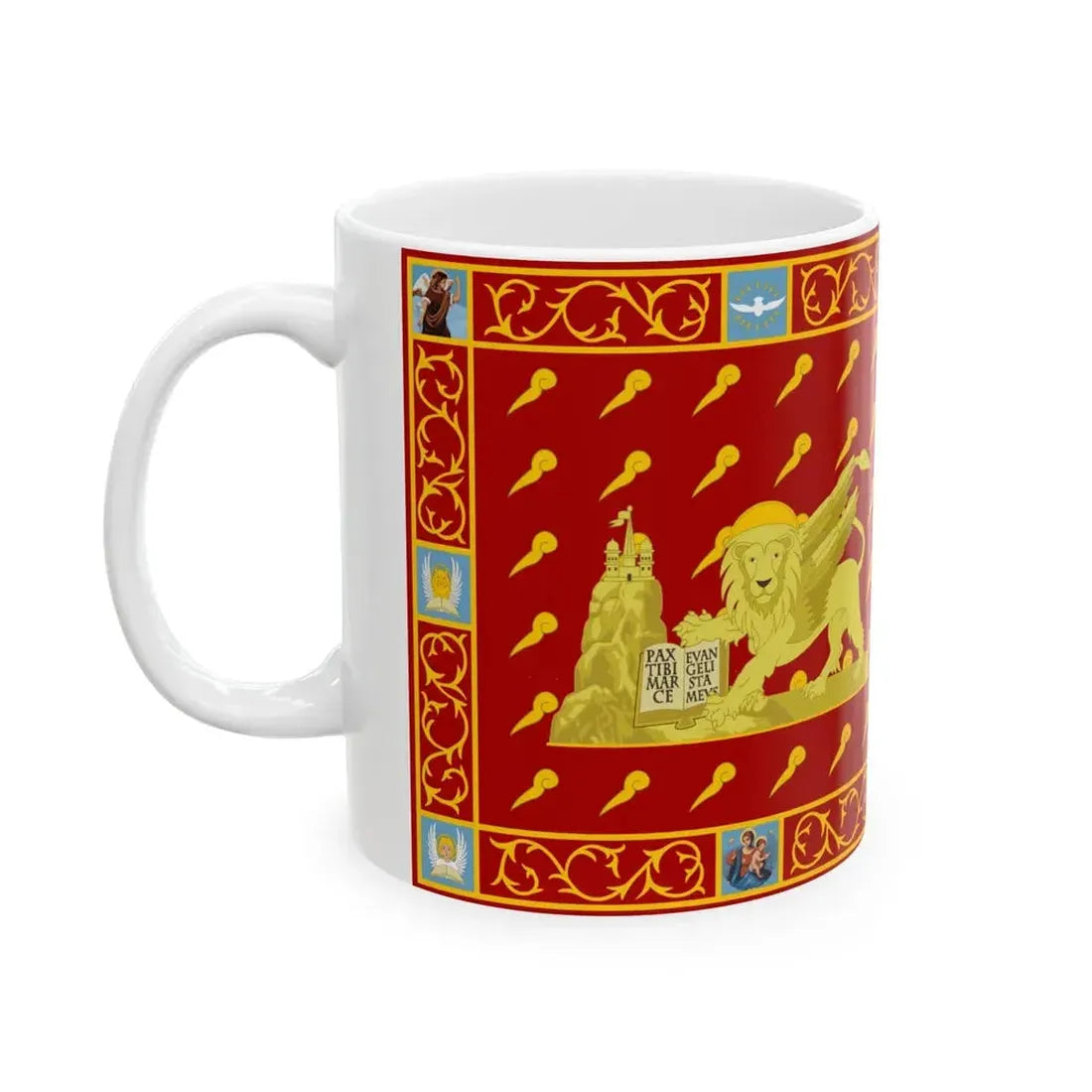 Flag of Venice 1997 Italy - White Coffee Mug - Go Mug Yourself