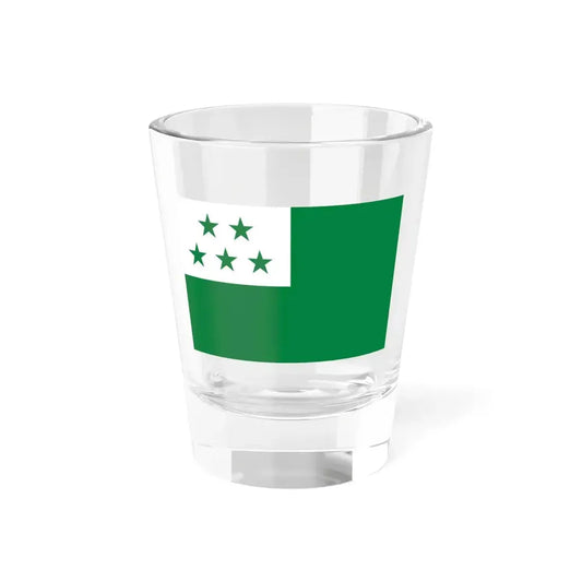Flag of Ventanas (Ecuador) Shot Glass 1.5oz 1.5oz - Go Mug Yourself