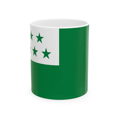 Flag of Ventanas (Ecuador) White Coffee Mug 11oz - Go Mug Yourself