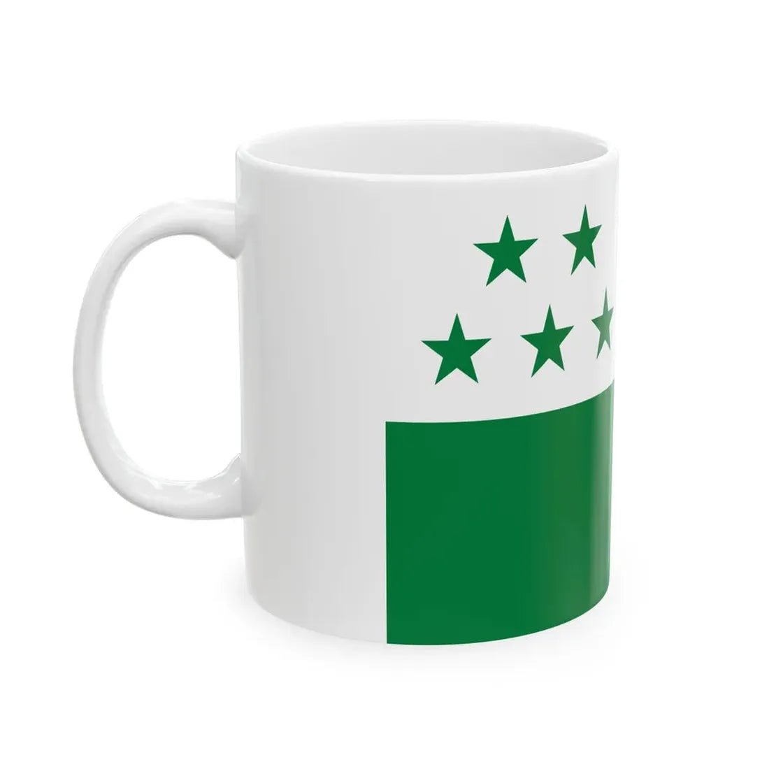 Flag of Ventanas (Ecuador) White Coffee Mug - Go Mug Yourself