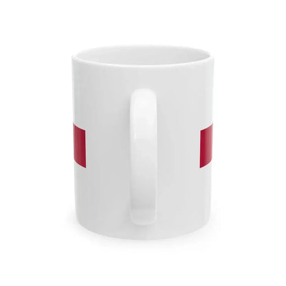 Flag of Ventspils (Latvia) White Coffee Mug - Go Mug Yourself