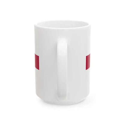 Flag of Ventspils (Latvia) White Coffee Mug - Go Mug Yourself