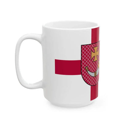 Flag of Ventspils (Latvia) White Coffee Mug - Go Mug Yourself