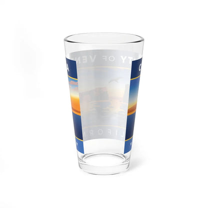 Flag of Ventura County California (United States) Pint Glass 16oz - Go Mug Yourself