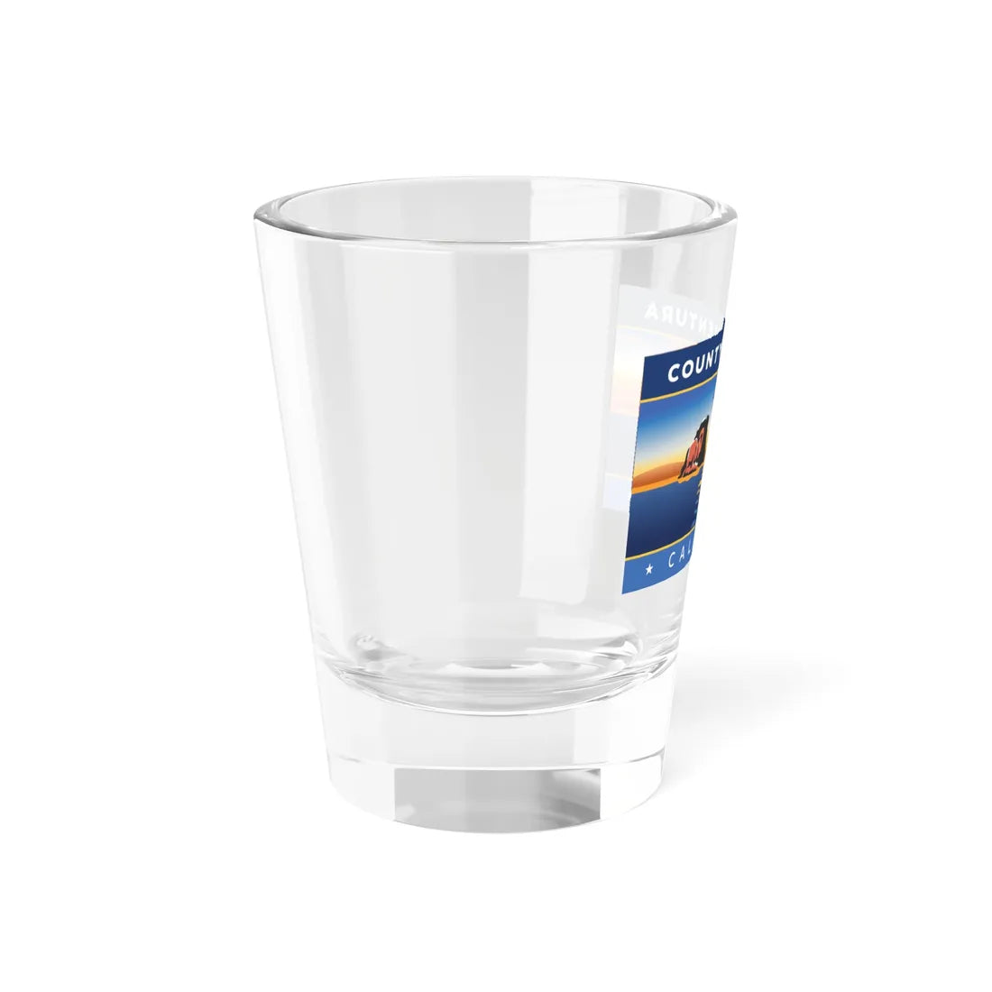 Flag of Ventura County California (United States) Shot Glass 1.5oz - Go Mug Yourself