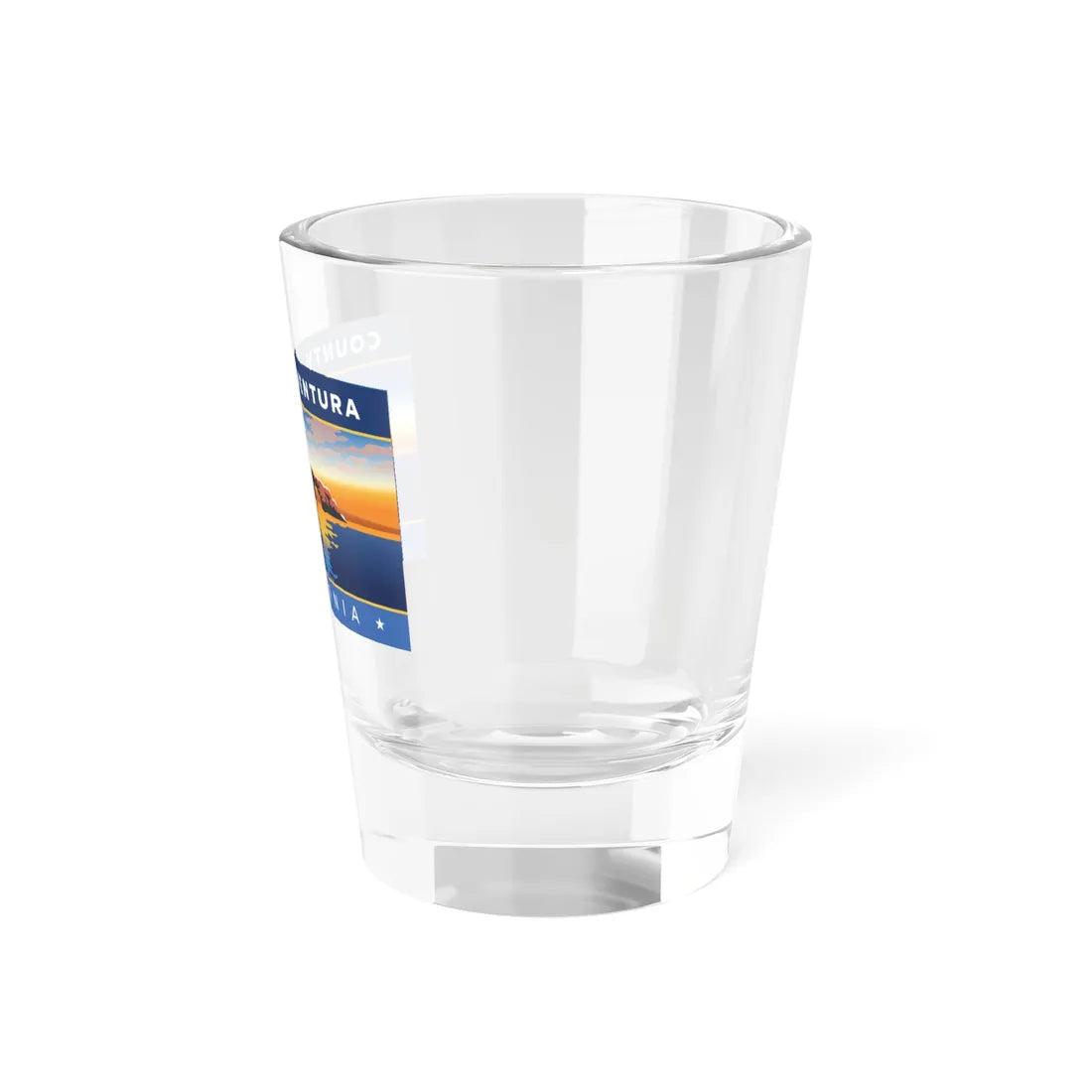 Flag of Ventura County California (United States) Shot Glass 1.5oz - Go Mug Yourself