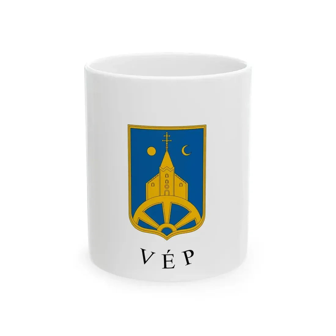 Flag of Vep (Hungary) White Coffee Mug 11oz - Go Mug Yourself