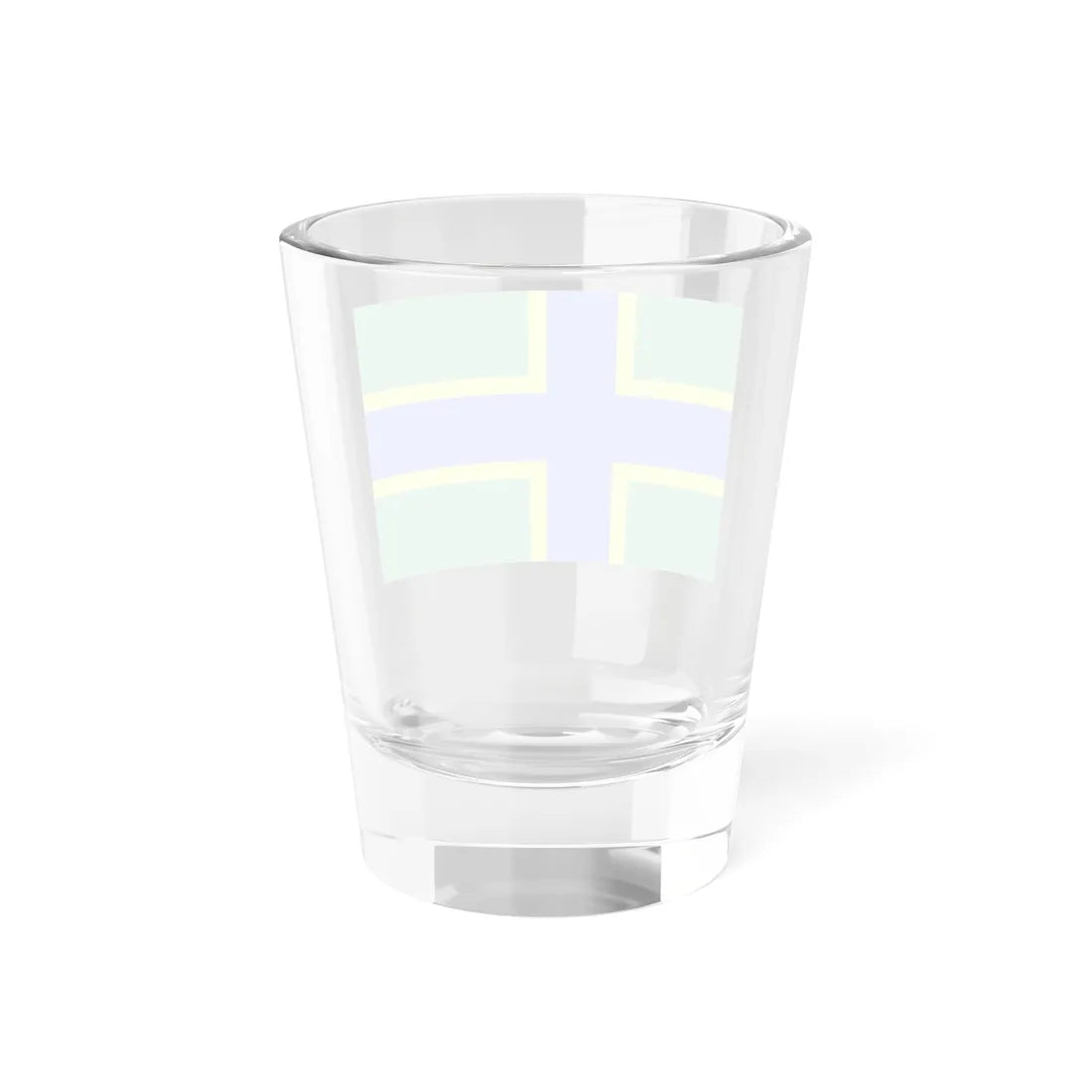 Flag of Vepsia (Russia) Shot Glass 1.5oz - Go Mug Yourself