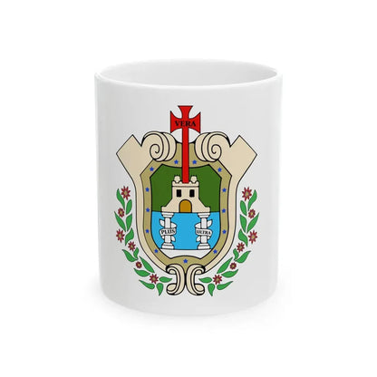 Flag of Veracruz City (Mexico) White Coffee Mug 11oz - Go Mug Yourself