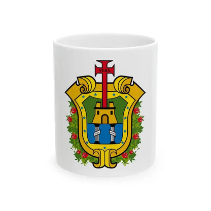 Flag of Veracruz (Mexico) White Coffee Mug 11oz - Go Mug Yourself